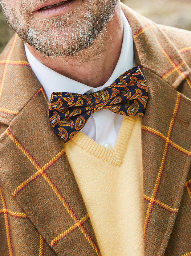 Klassischer Covert Coat aus Lovat Tweed