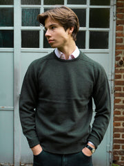 Lambswool Pullover mit Rundausschnitt in modernen Farben (Gr. 36–42)