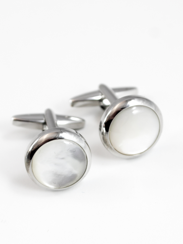 Manschettenknöpfe: Mother of Pearl