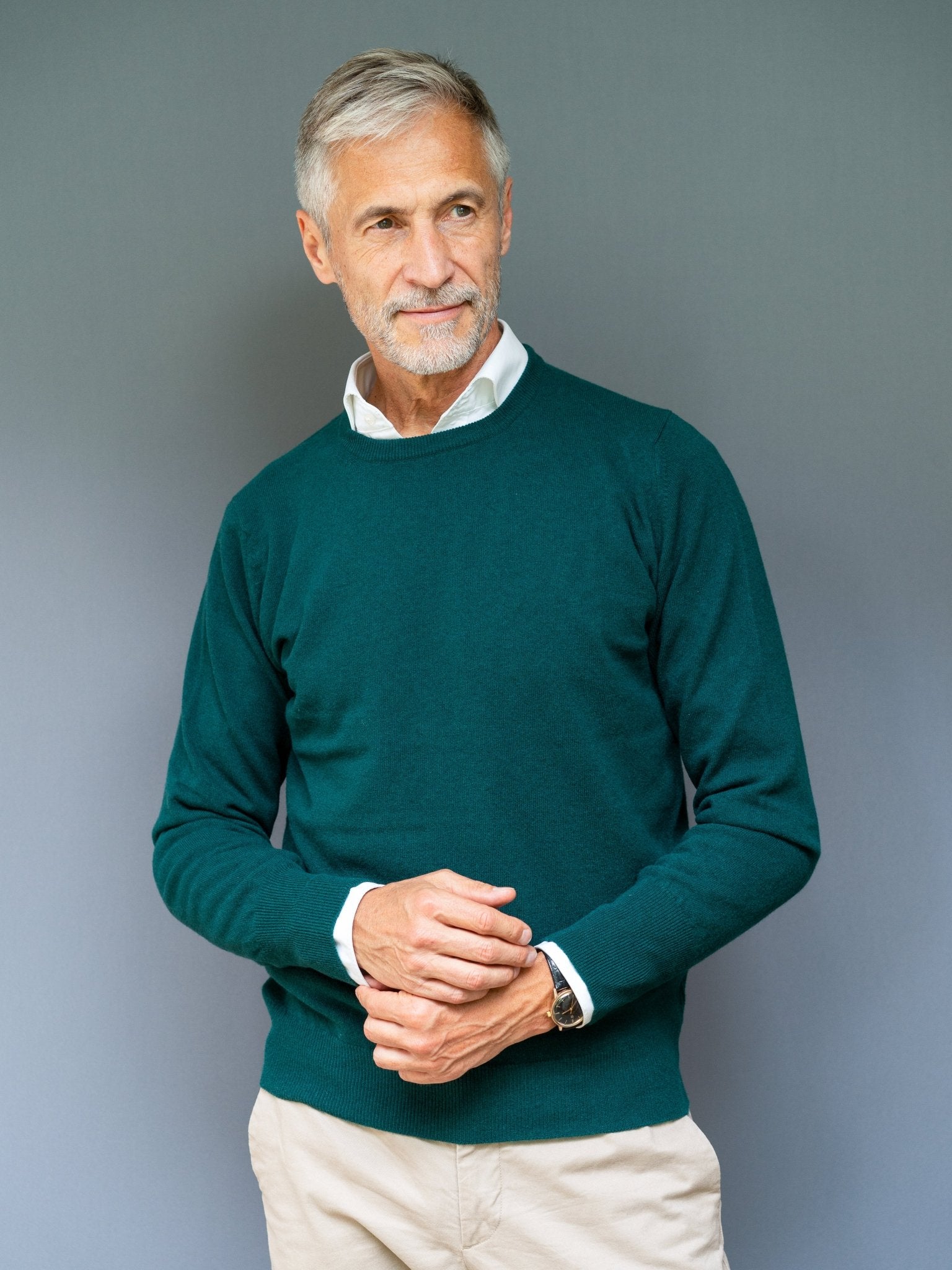 Geelong Pullover mit Rundausschnitt