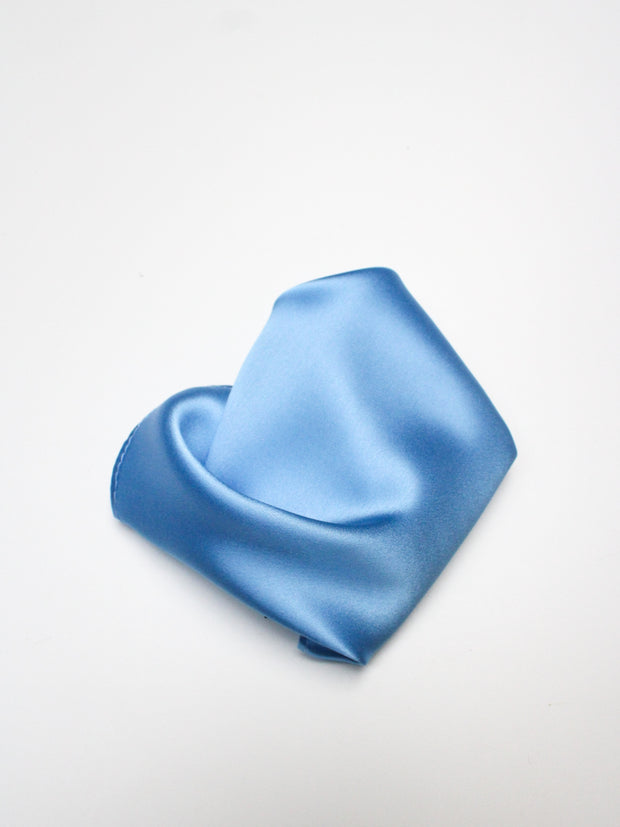 Einstecktuch in blau