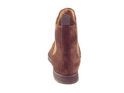 Schuhe: Chelsea Boots in braunem Wildleder | John Crocket – Fine British Clothing