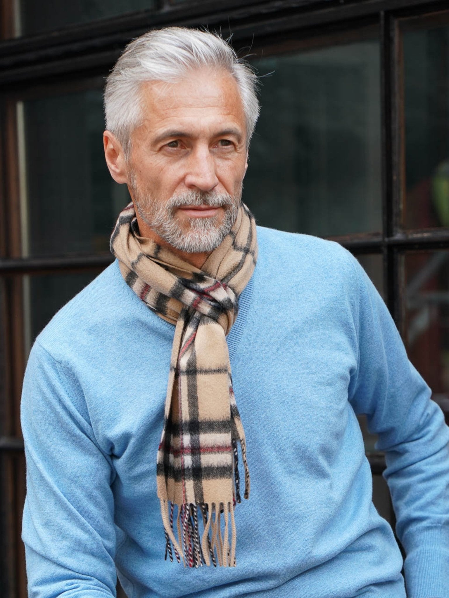 Cashmere Schal: Thomson Camel