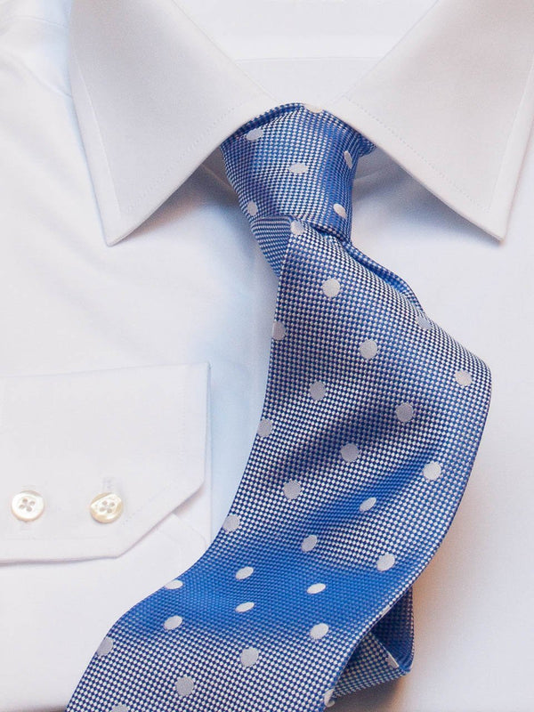 Herrenhemd Slim Fit Kent in Weiß, Frontalansicht