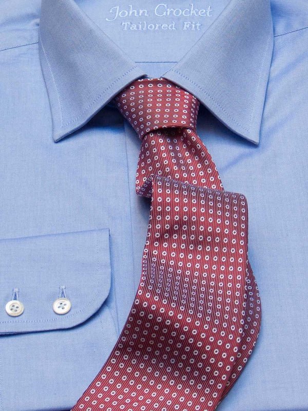 Herrenhemd Slim Fit Kent in Blau, Frontalansicht